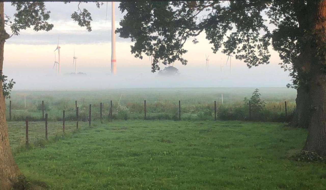 Ferienhaus Grafenland Dersum Exteriör bild